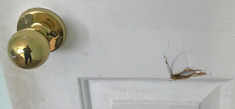 interior door hole repair Lucerne Valley
